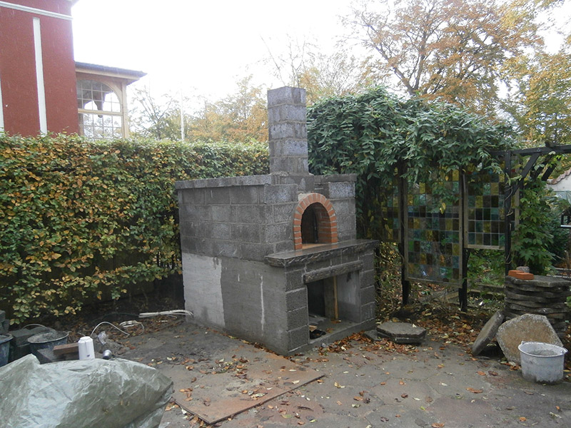 Murerarbejde Udendørs Ovn 5