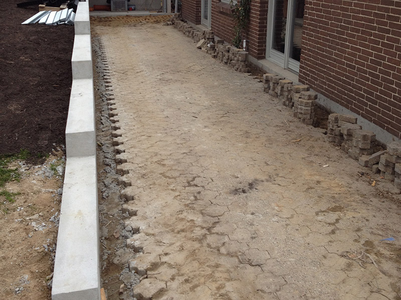 Murerarbejde Støttemur 2