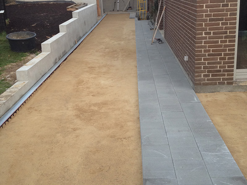 Murerarbejde Støttemur 4