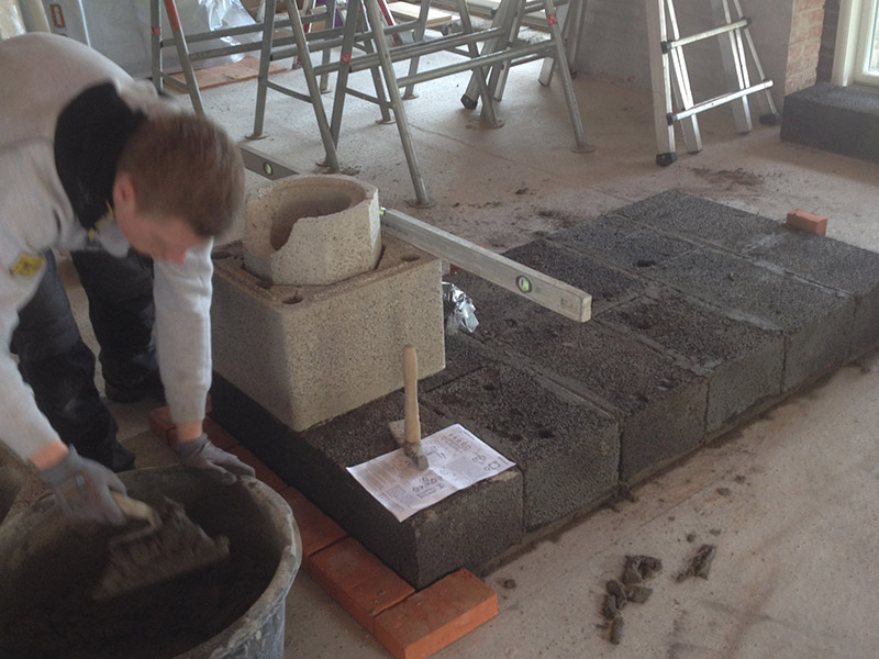 Murerarbejde Brændeovn 2