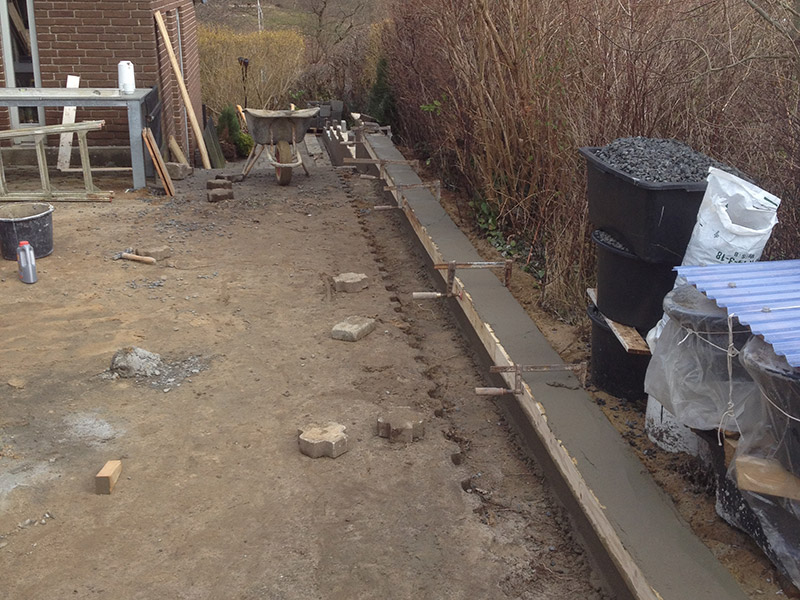 Murerarbejde Støttemur 5