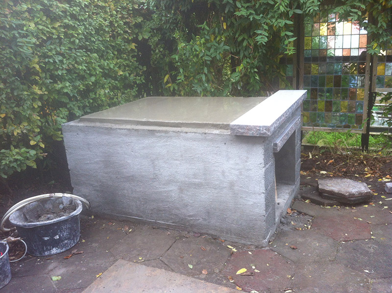 Murerarbejde Udendørs Ovn 4